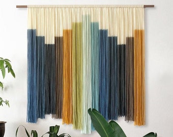  multicolor wall hanging macrame